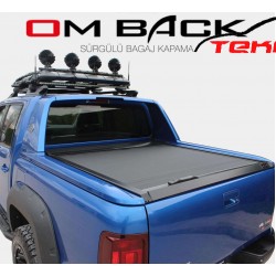 Fiat Fullback -Mitsubishi L200 Omback Sürgülü Bagaj Kapama Siyah Rollback 2015-